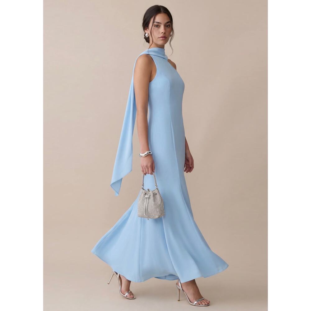 New O.P.T Citara Dress light blue size 10 $245 - Picture 2 of 6